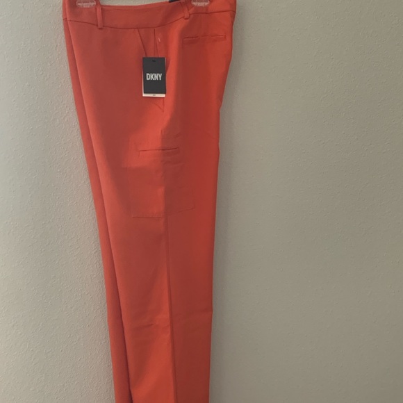 🎃 DKNY Cargo Wide Leg Full Length Trousers - Picture 3 of 13